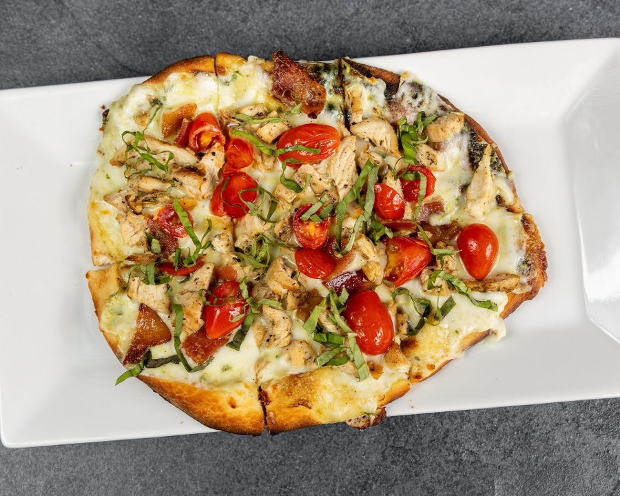 Thai Chicken Flatbread.