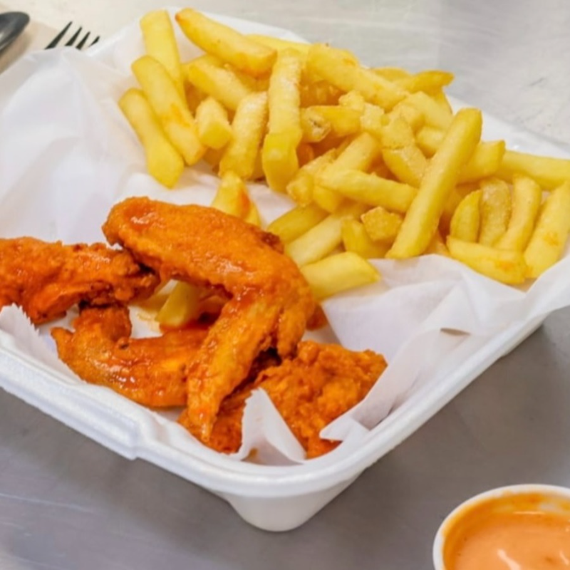 35 Flavored Wings.
