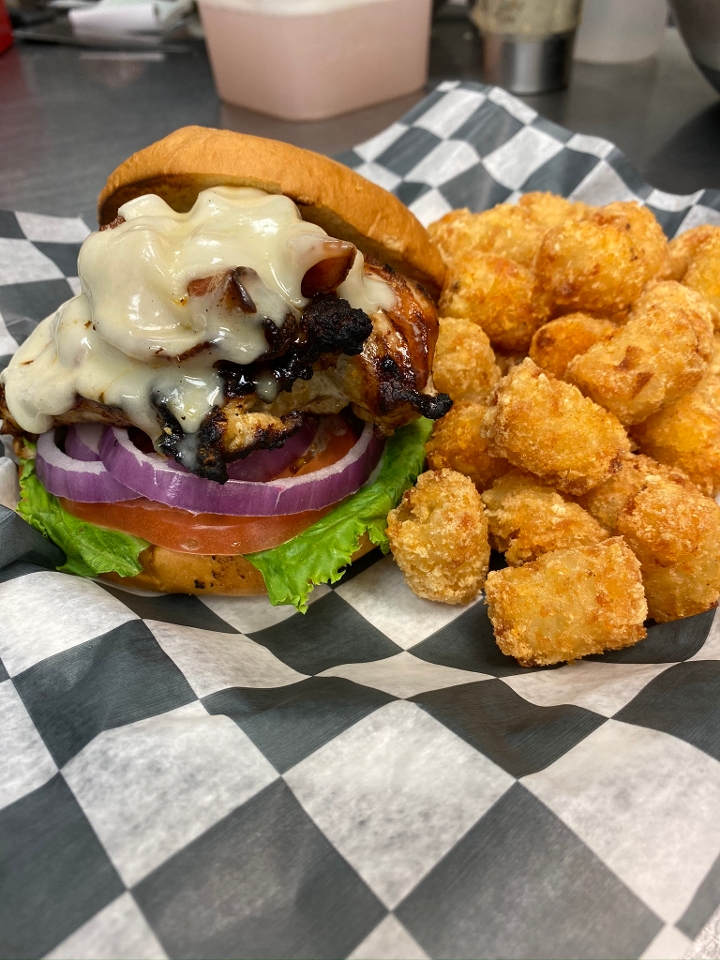 Honey Swiss Chicken Sandwich.