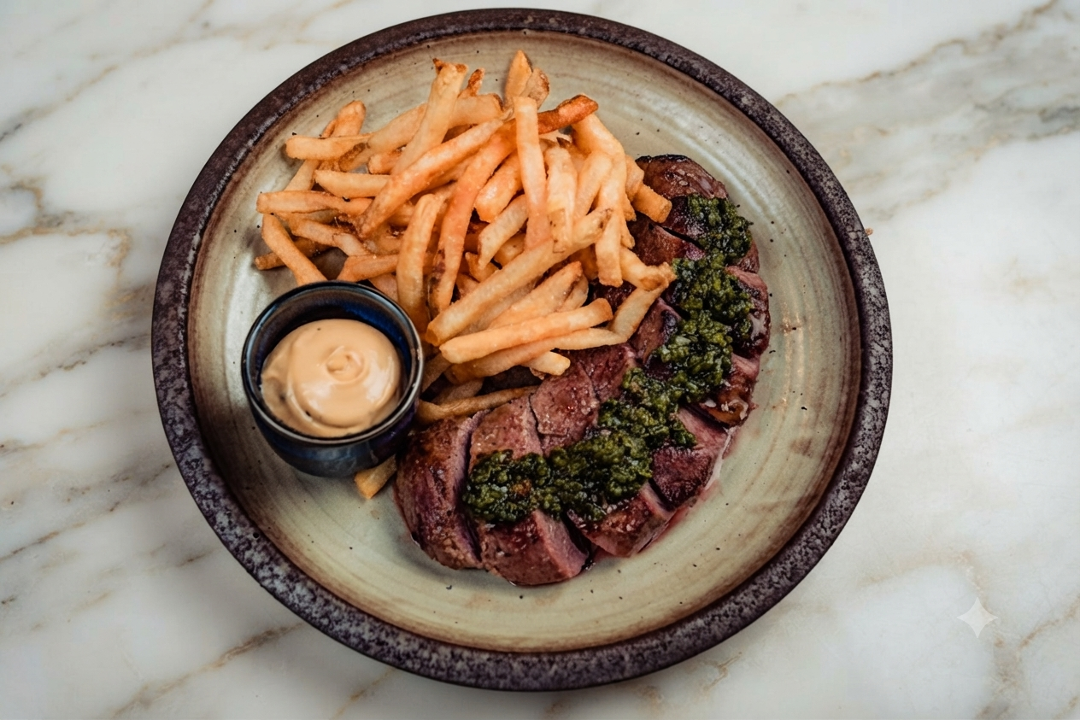 Steak Frites "Coulotte".