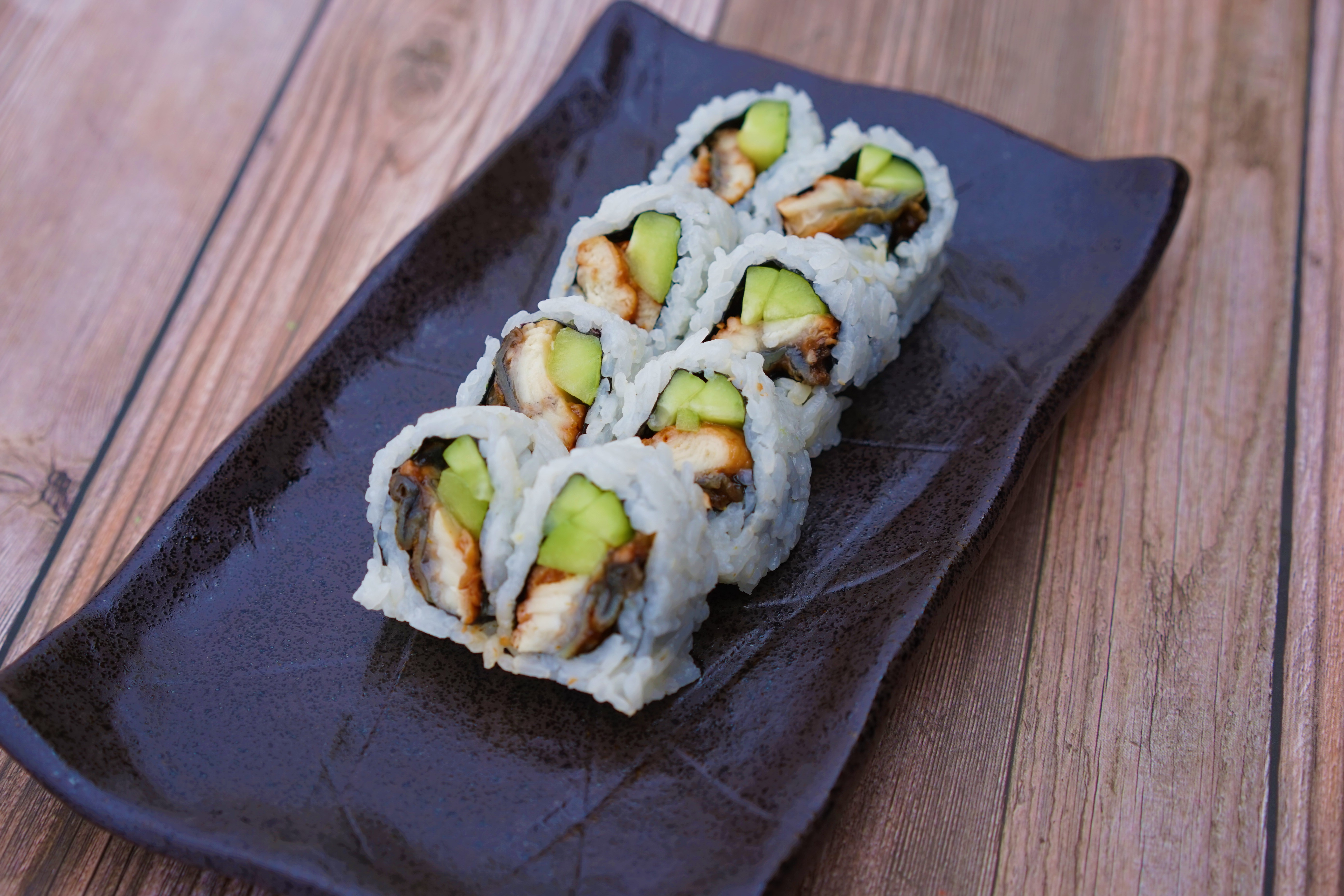 Eel Cucumber Roll.