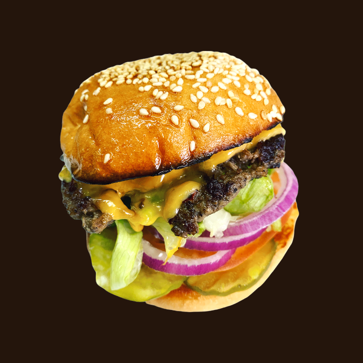 1/4lbs ANGUS CHEESEBURGER.