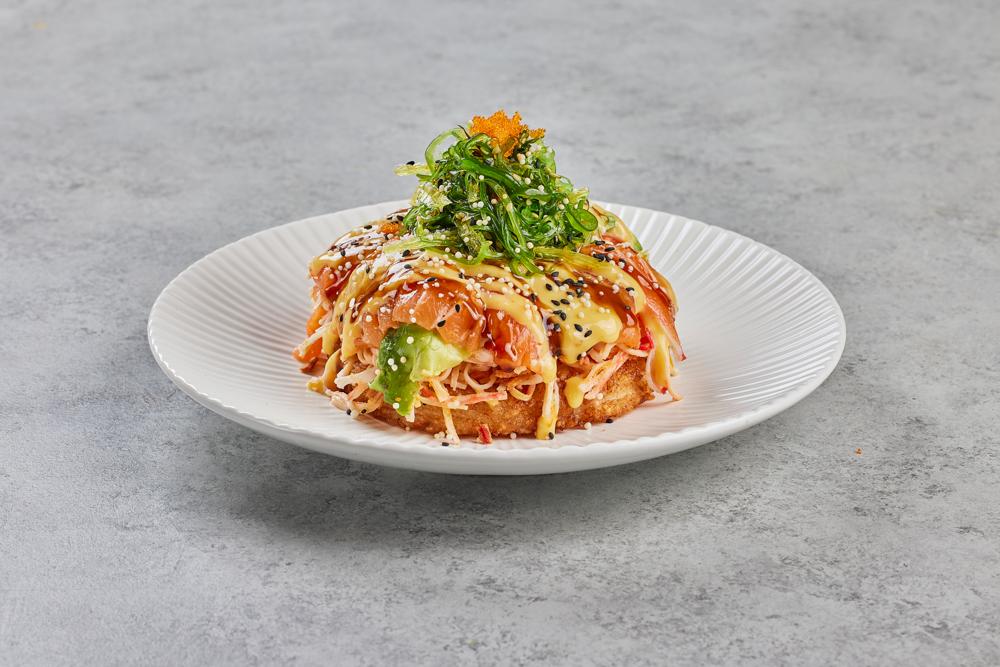 Sushi Pizza.