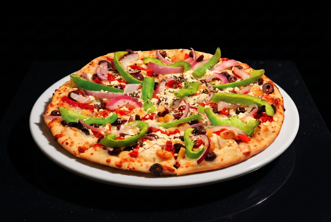 Personal Athenian Pizza.