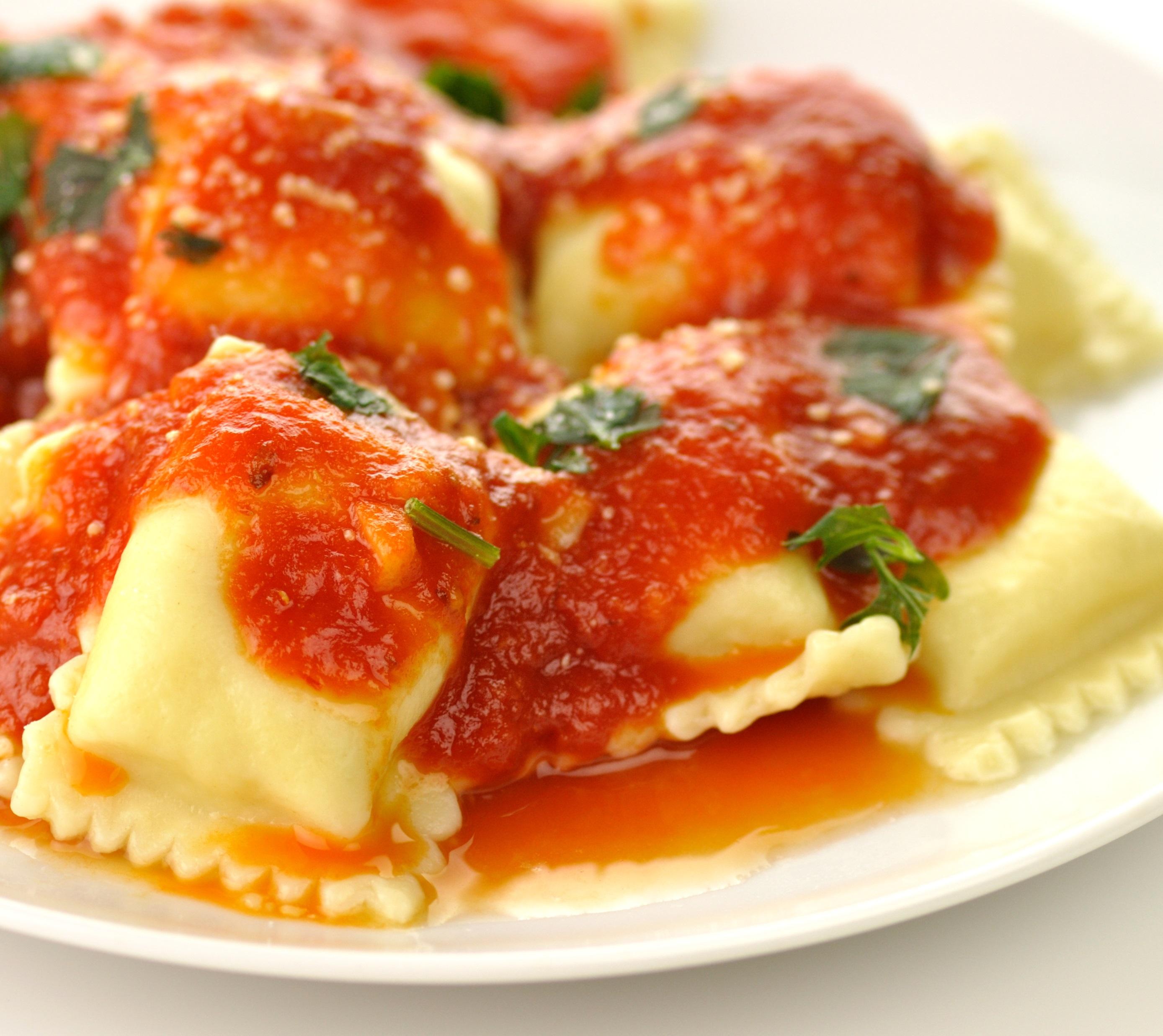 Kid's Cheese Ravioli.