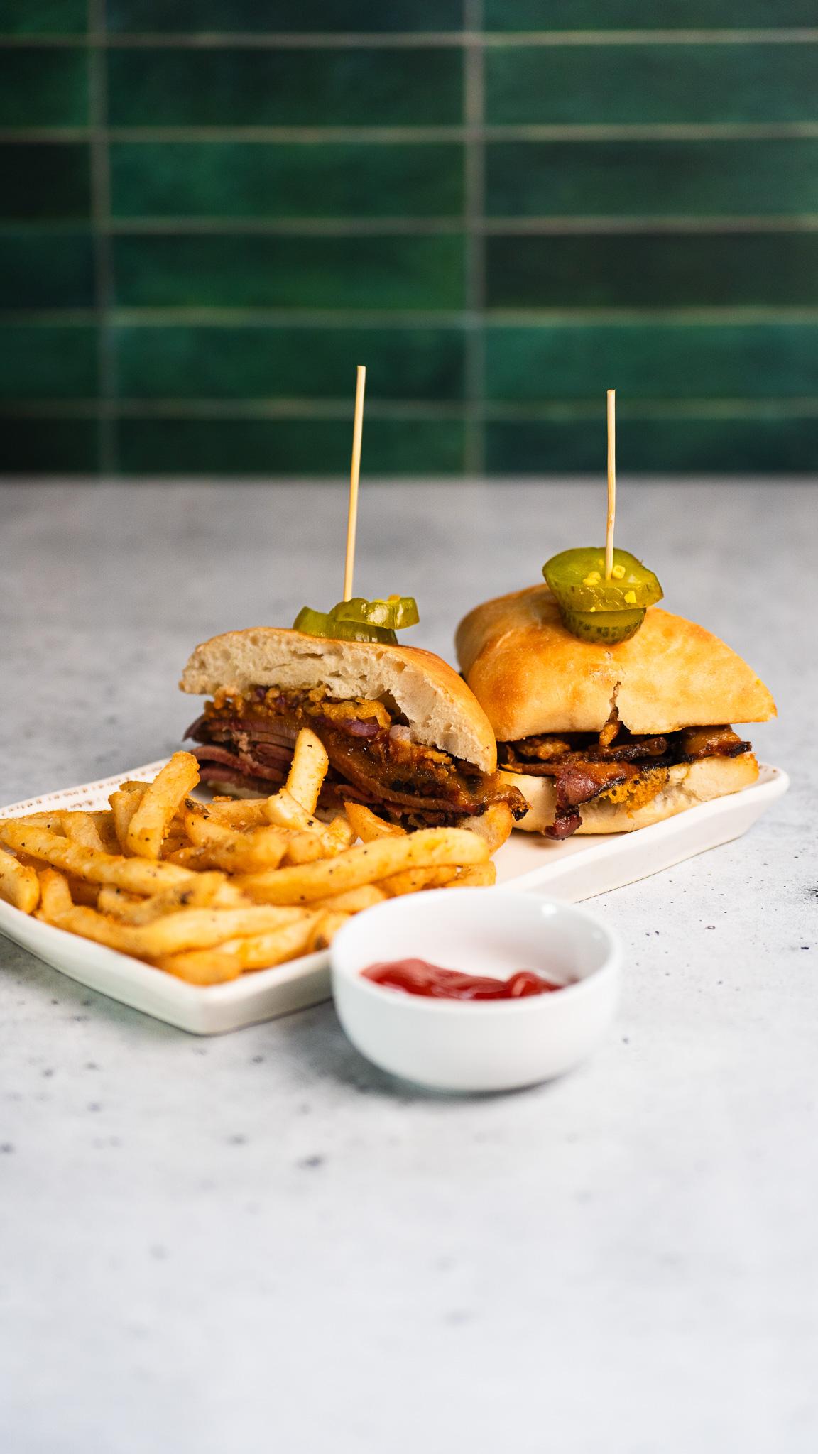 Brisket Sandwich.
