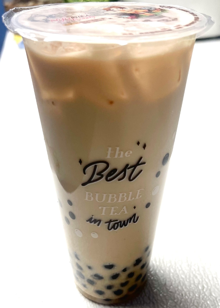 M-8. Lychee Milk Tea.