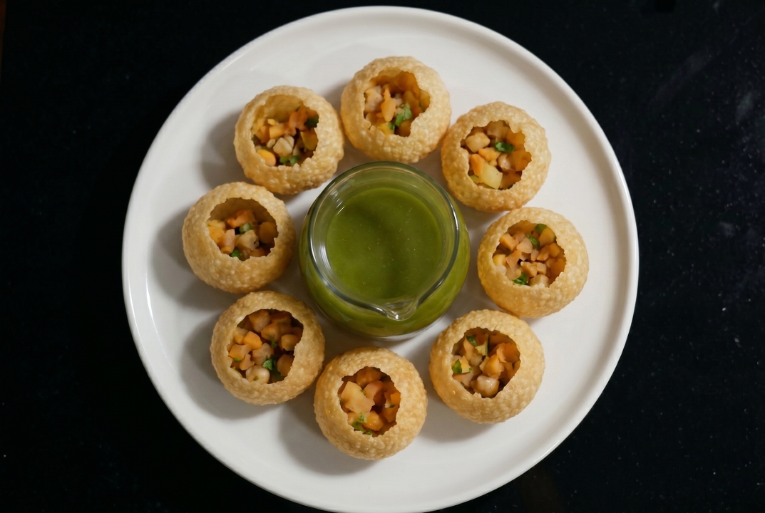 Pani Puri Shooter.