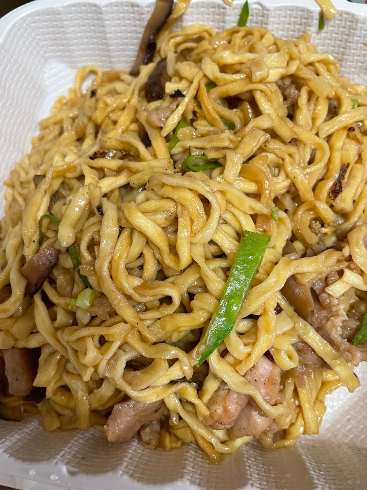 干烧伊面 142.Pan Fried E Mein.