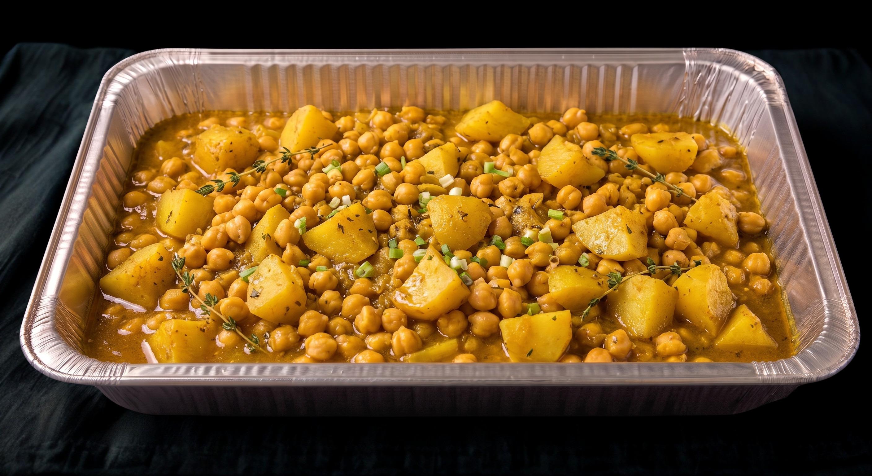 Curry Chana & Potatoes.