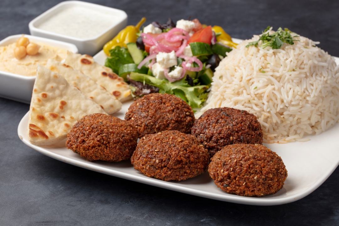 Falafel Plate.