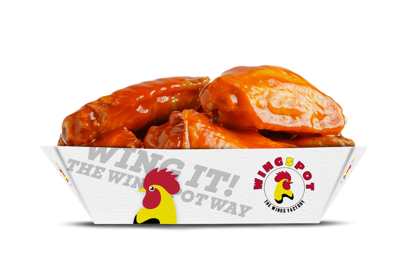 6 Pc Traditional Wings.