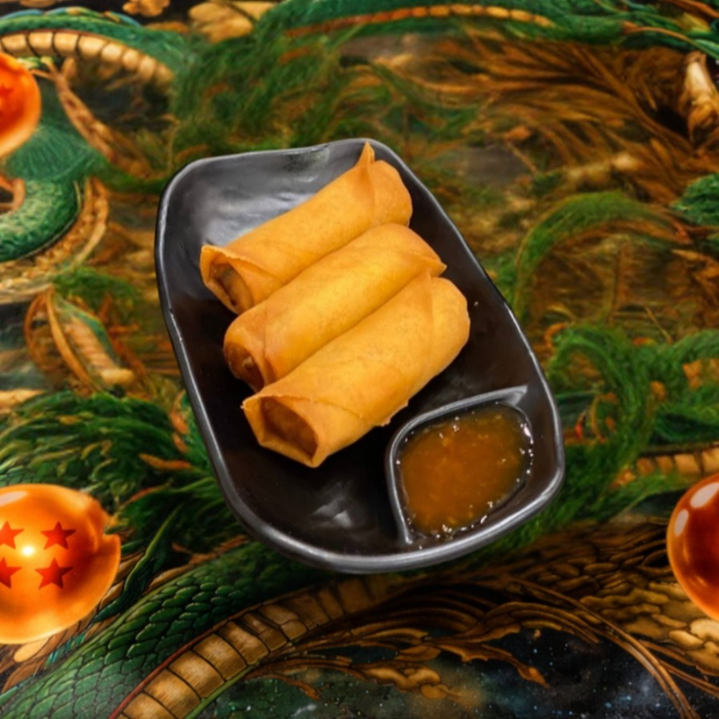 Veggie Spring Rolls (3pc).