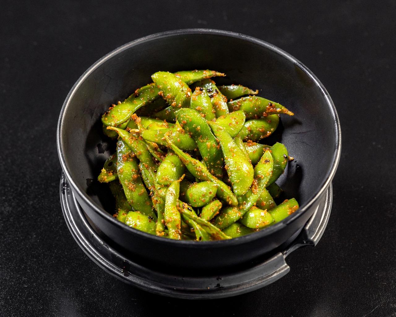 Seasoned Edamame.