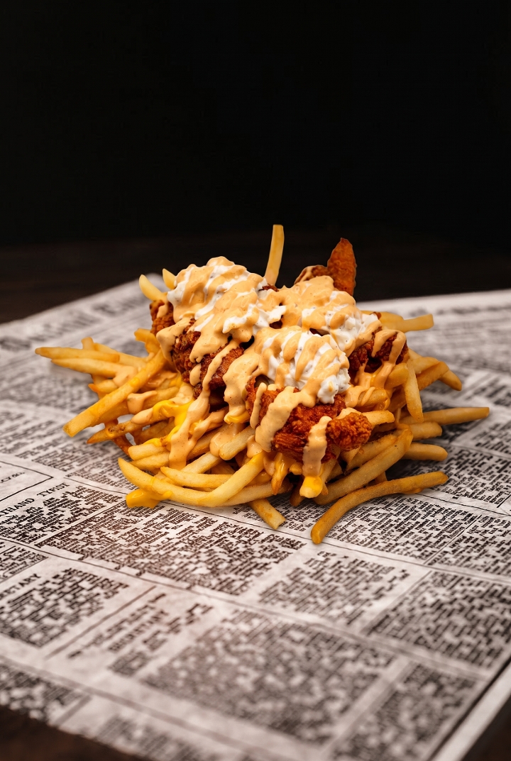 Chicken Loaded Fries.
