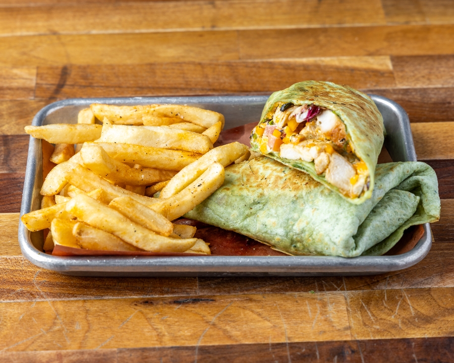 Grilled Chicken Avo Wrap.