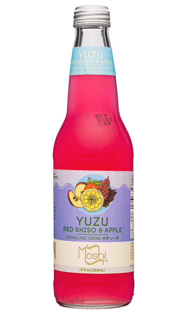 Moshi Yuzu w/Red Shiso & Apple.