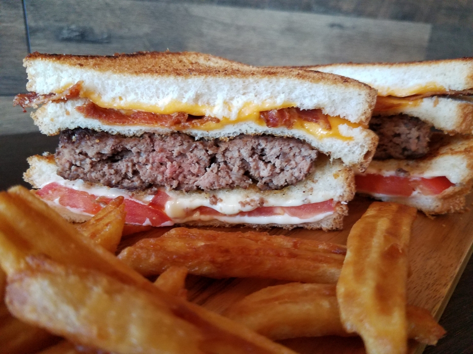 Grilled Chz Burger.