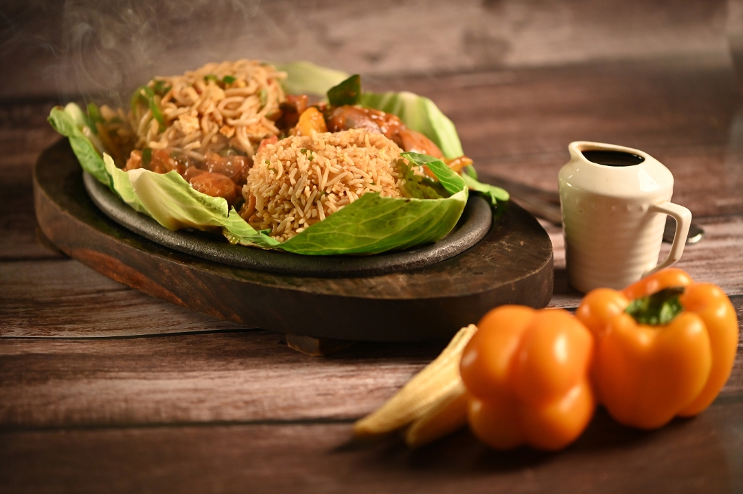 Mix Vegetable Grilled Sizzler.
