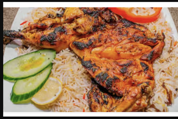 Half Grilled Chicken.