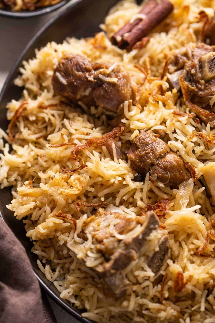 Wedding Style Ghee Rice - Ghee Roast Mutton(Mutton lover's special).