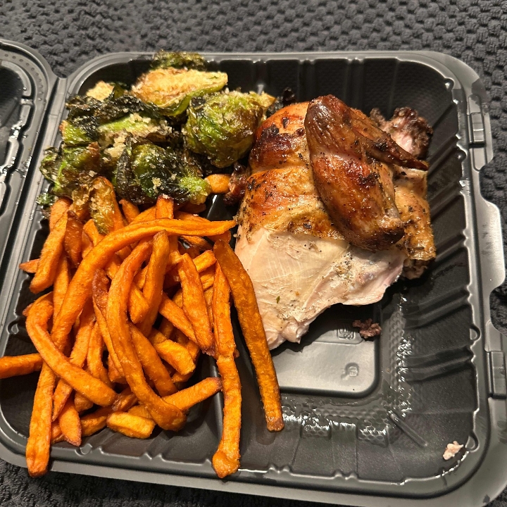 1A) 1/4 Chicken (White).