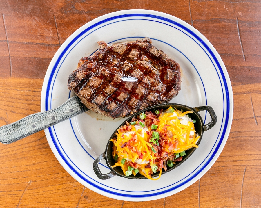 Lunch 12oz Ribeye.