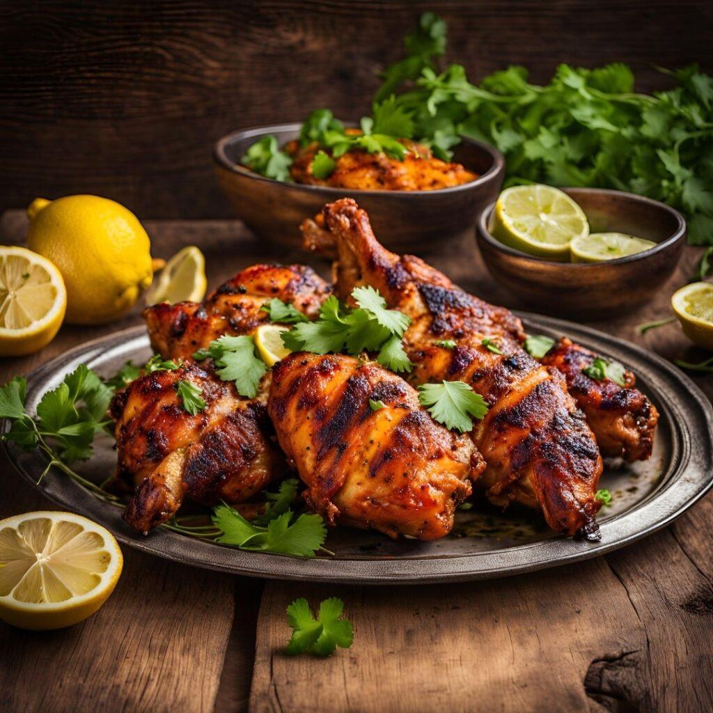 Sizzling Tandoori Chicken.