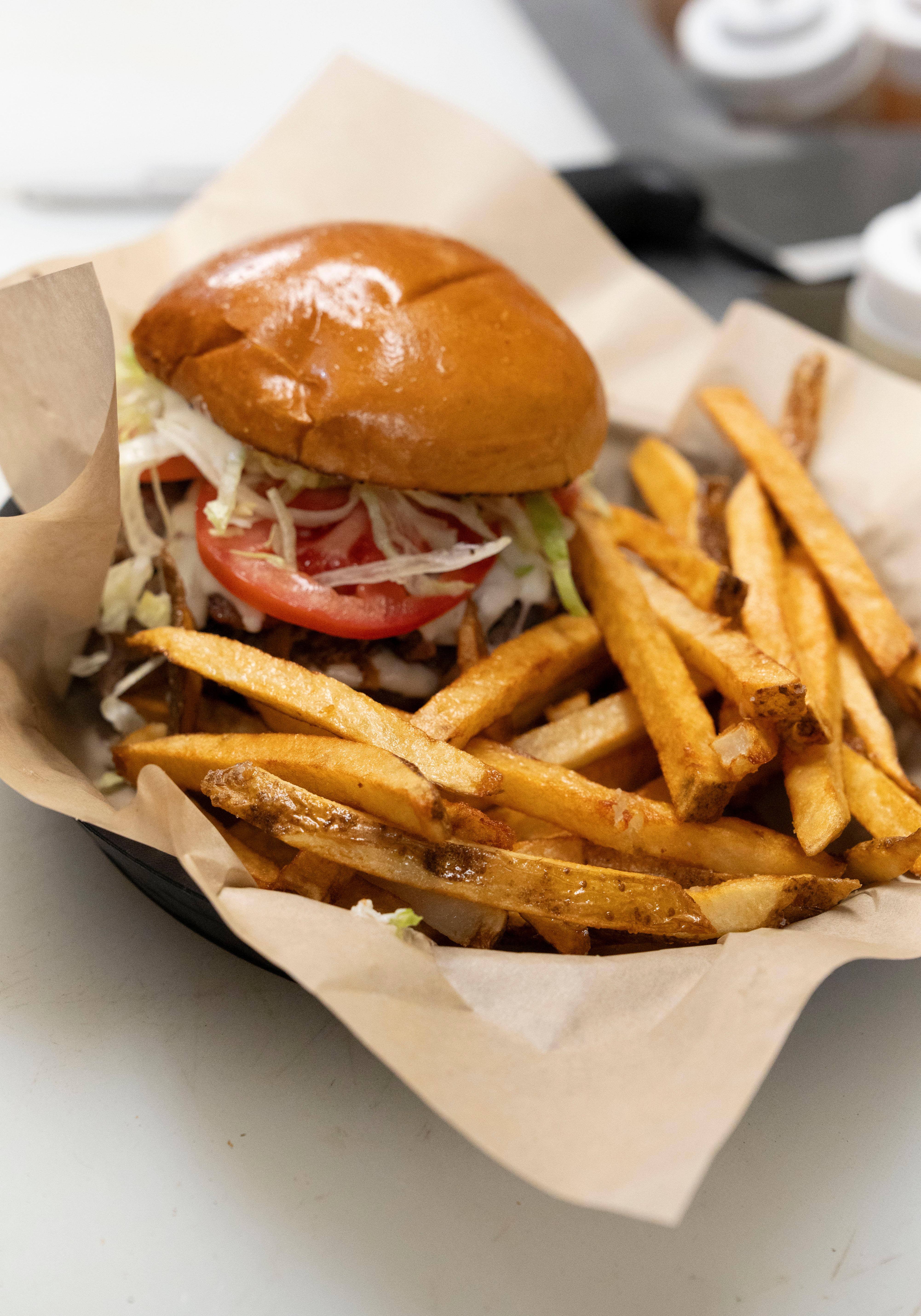 Cheesesteak Burger.