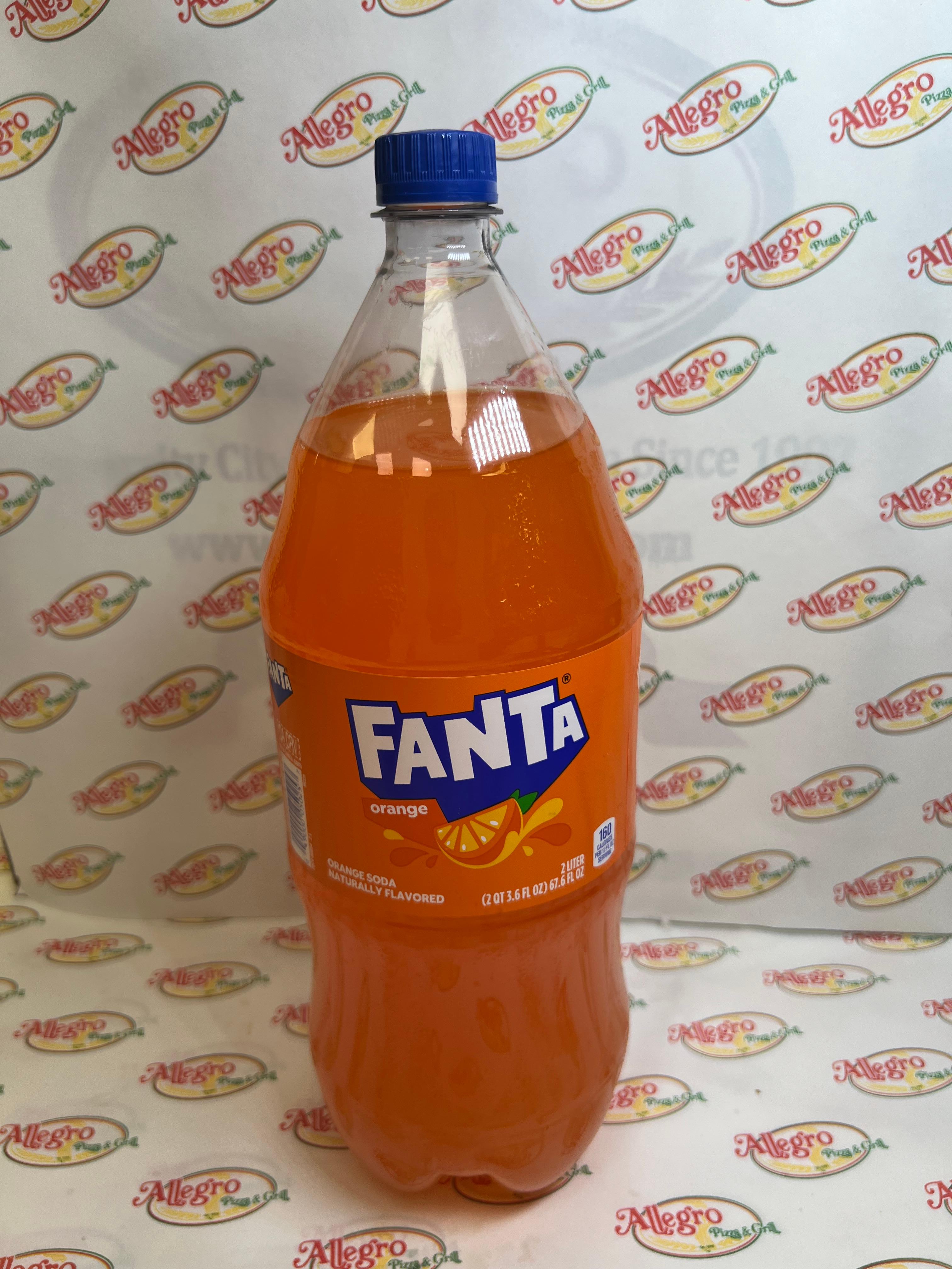 2 Liter Fanta Orange.