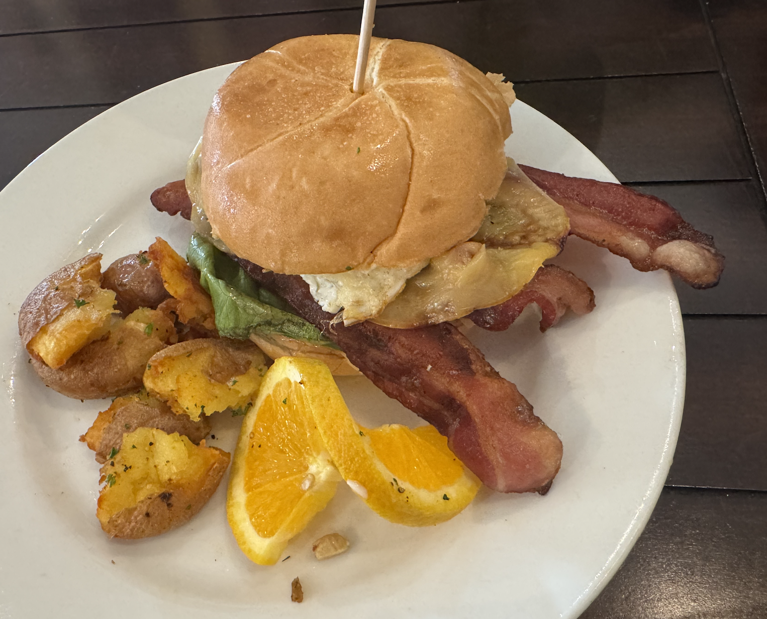 Spanglish Breakfast Sammy.