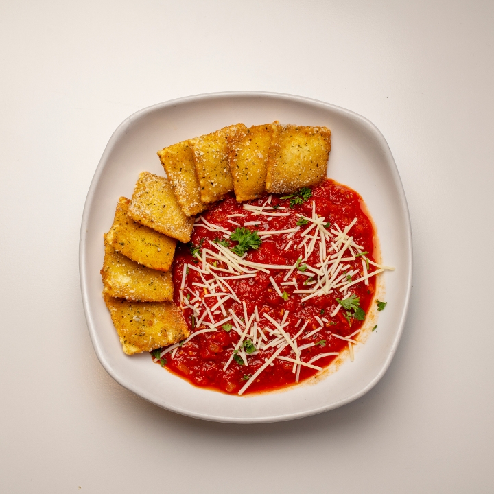 Toasted Cheese Ravioli.