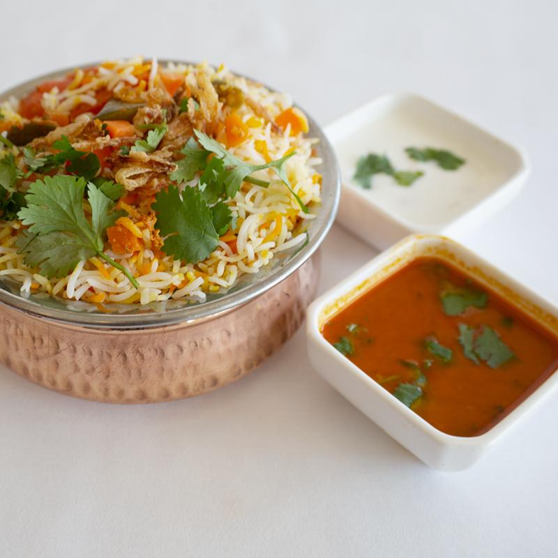 Hyderabadi Veg Dum Biryani+Veg Appetizer Family Pack