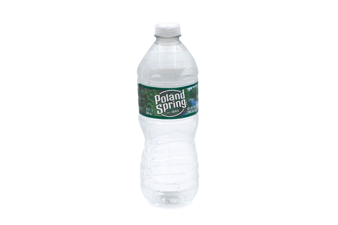 Poland Spring Water.