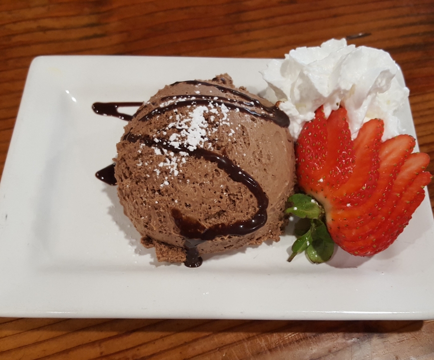 Chocolate Mousse.