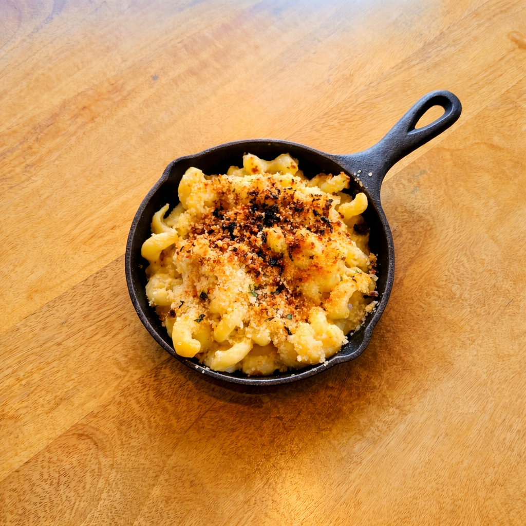 Five Cheese Truffle Mac.