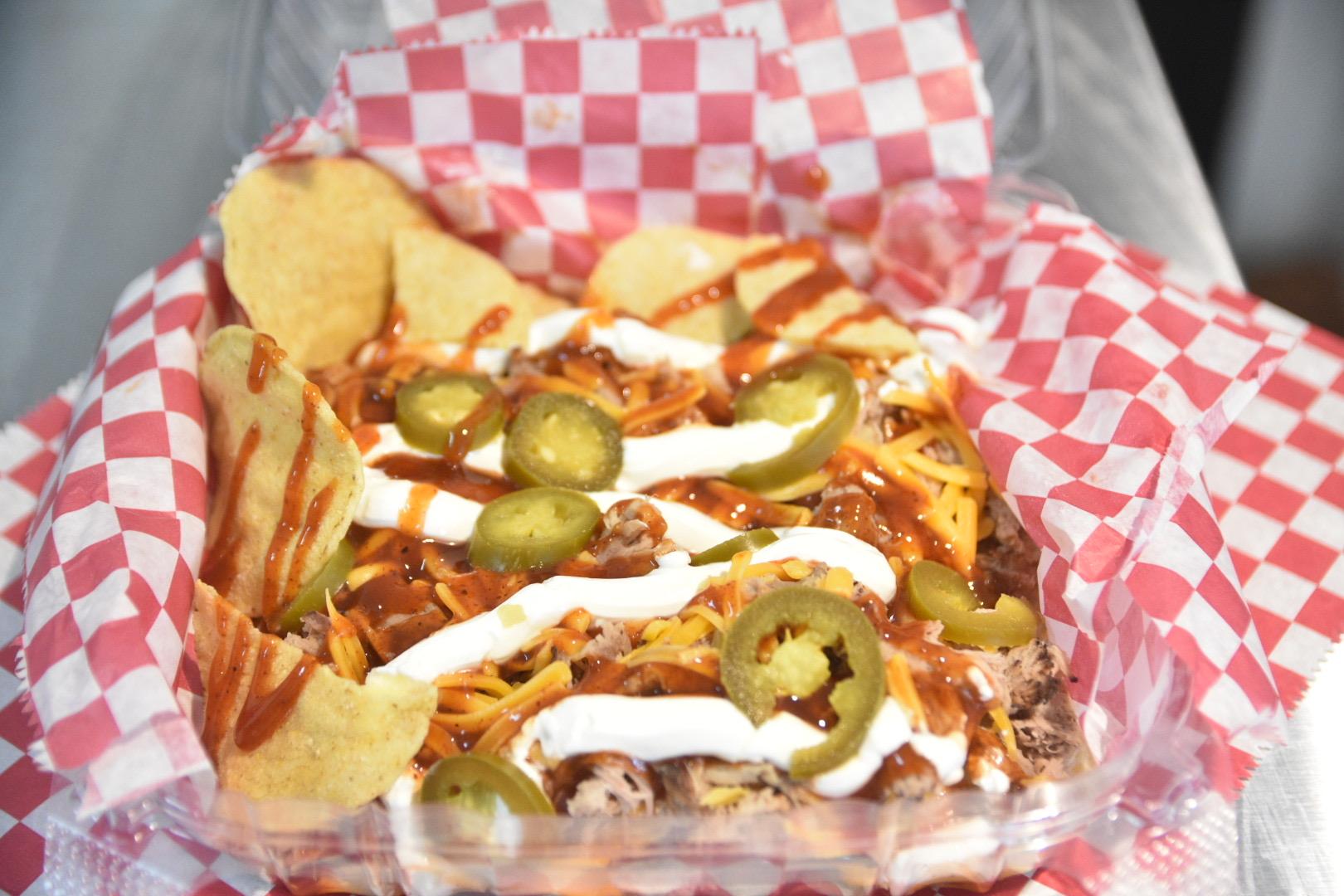 BBQ Nachos.
