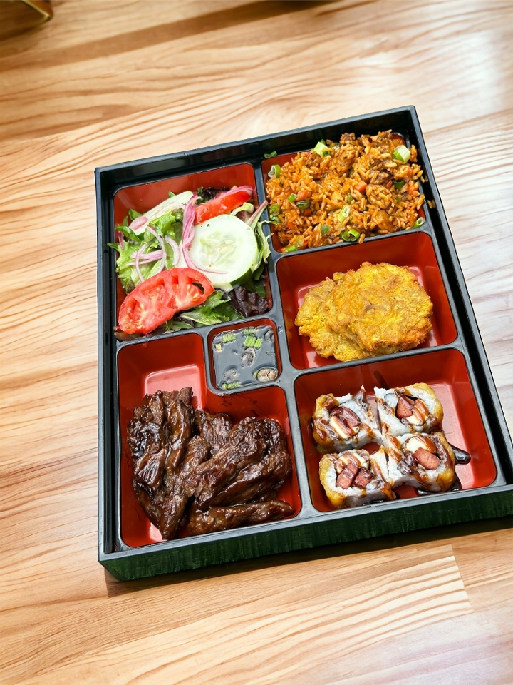 Dominican Bento Box.