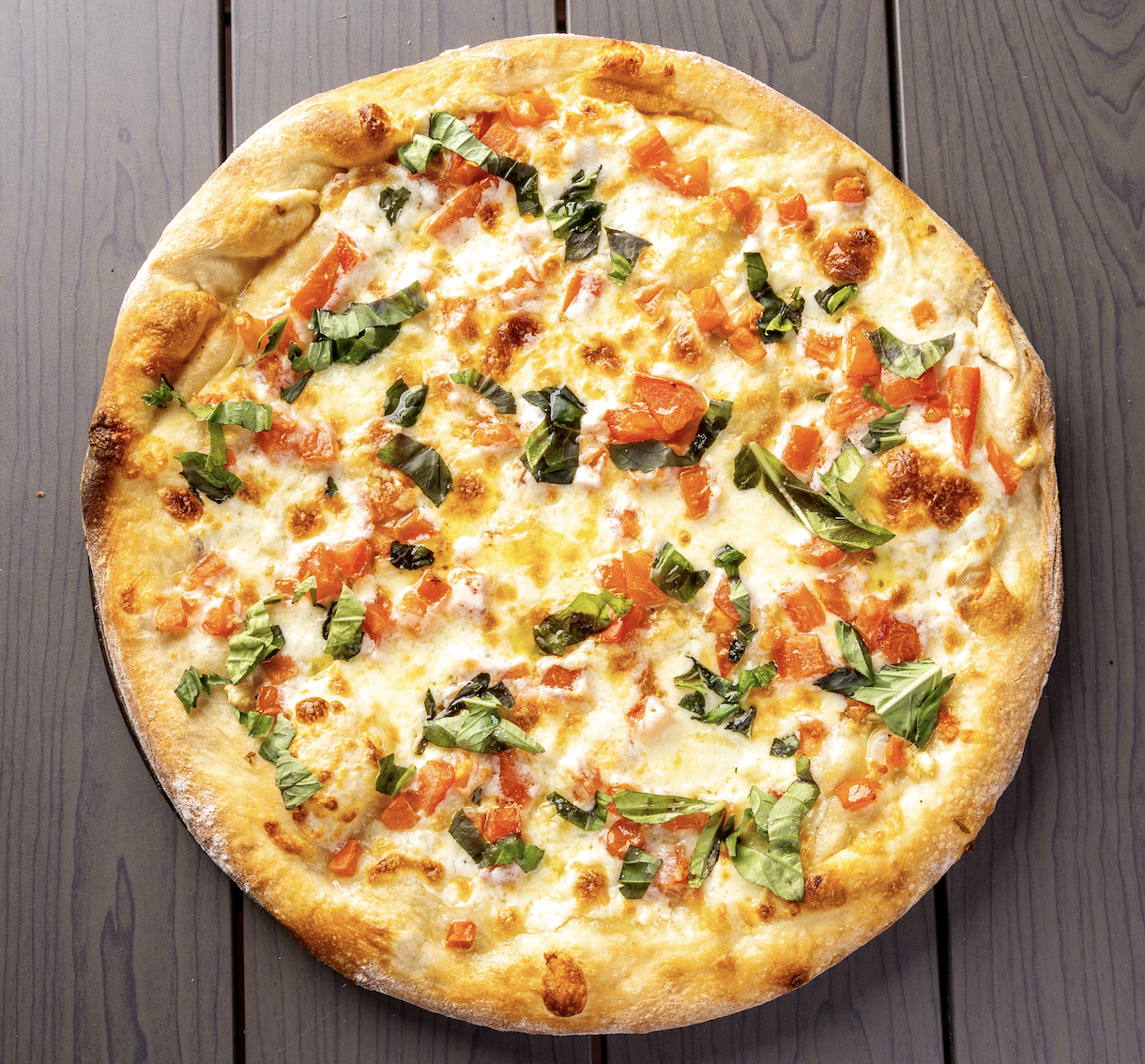 (12in) Caprese Pizza.