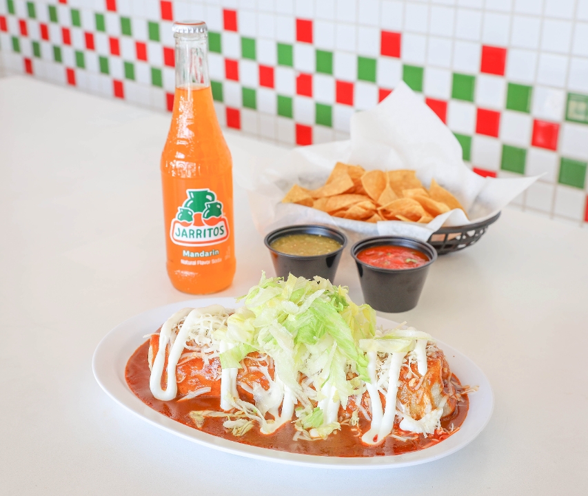 Enchilada Burrito (Wet Burrito).