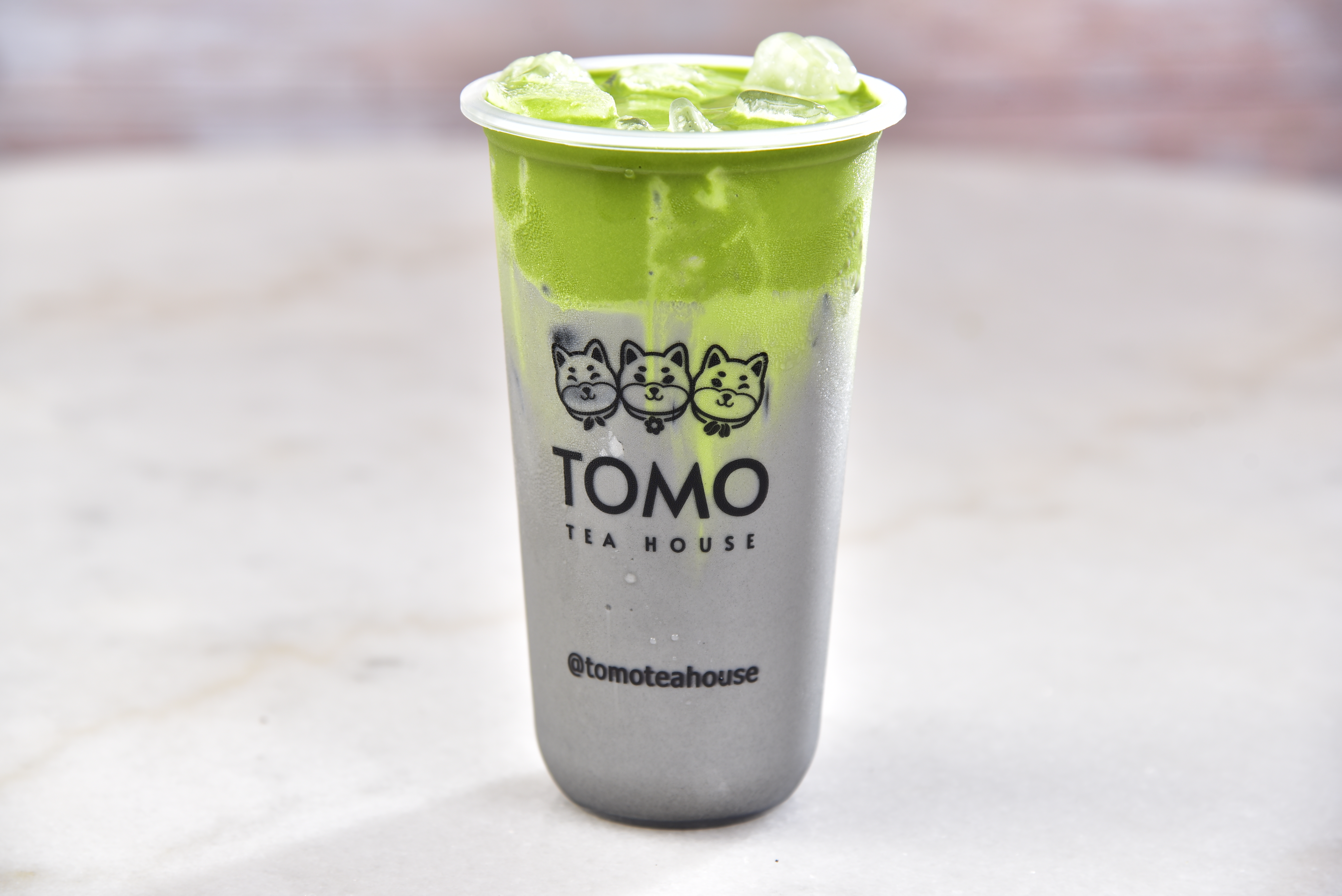 Black Sesame Matcha Latte.