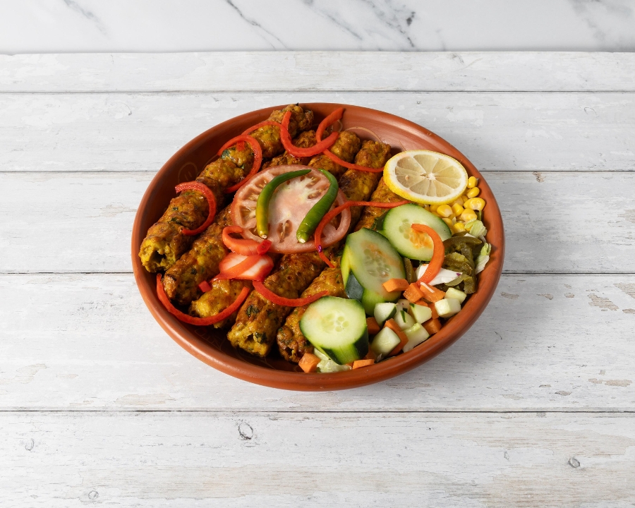 Seekh Kebab.