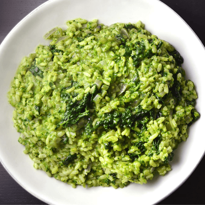Pesto Risotto.