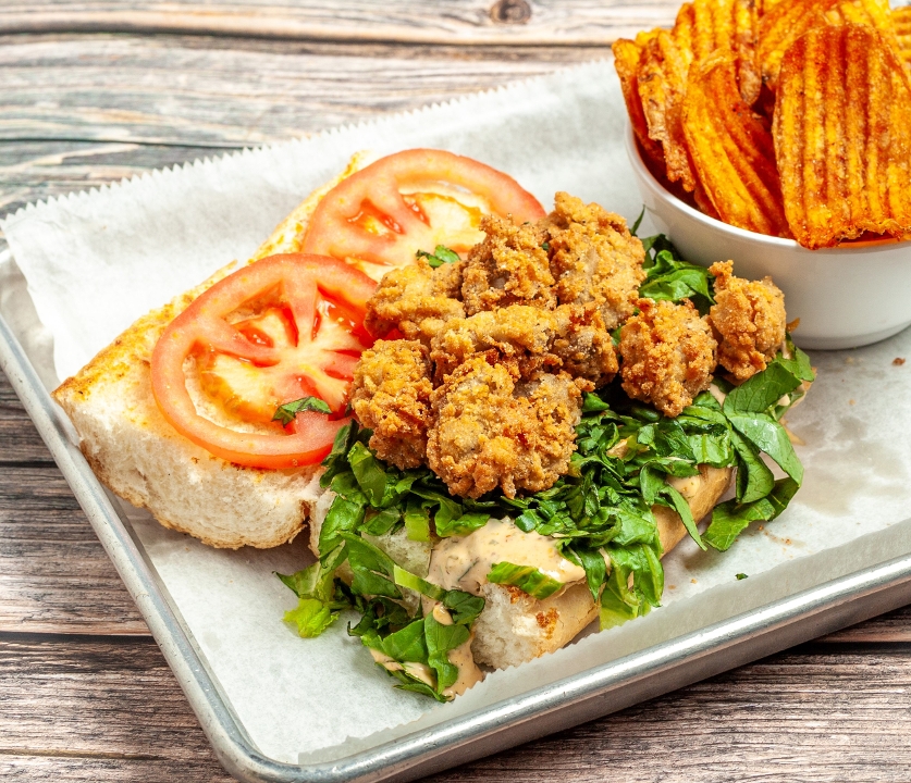 Oyster Po'Boy.
