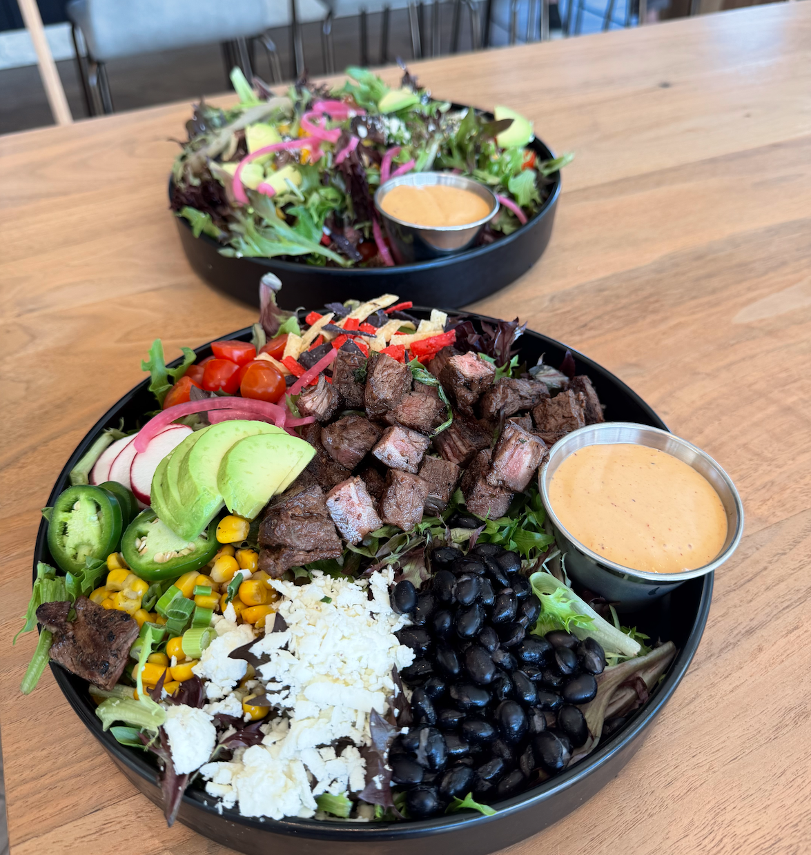 Steak Tacos Salad.