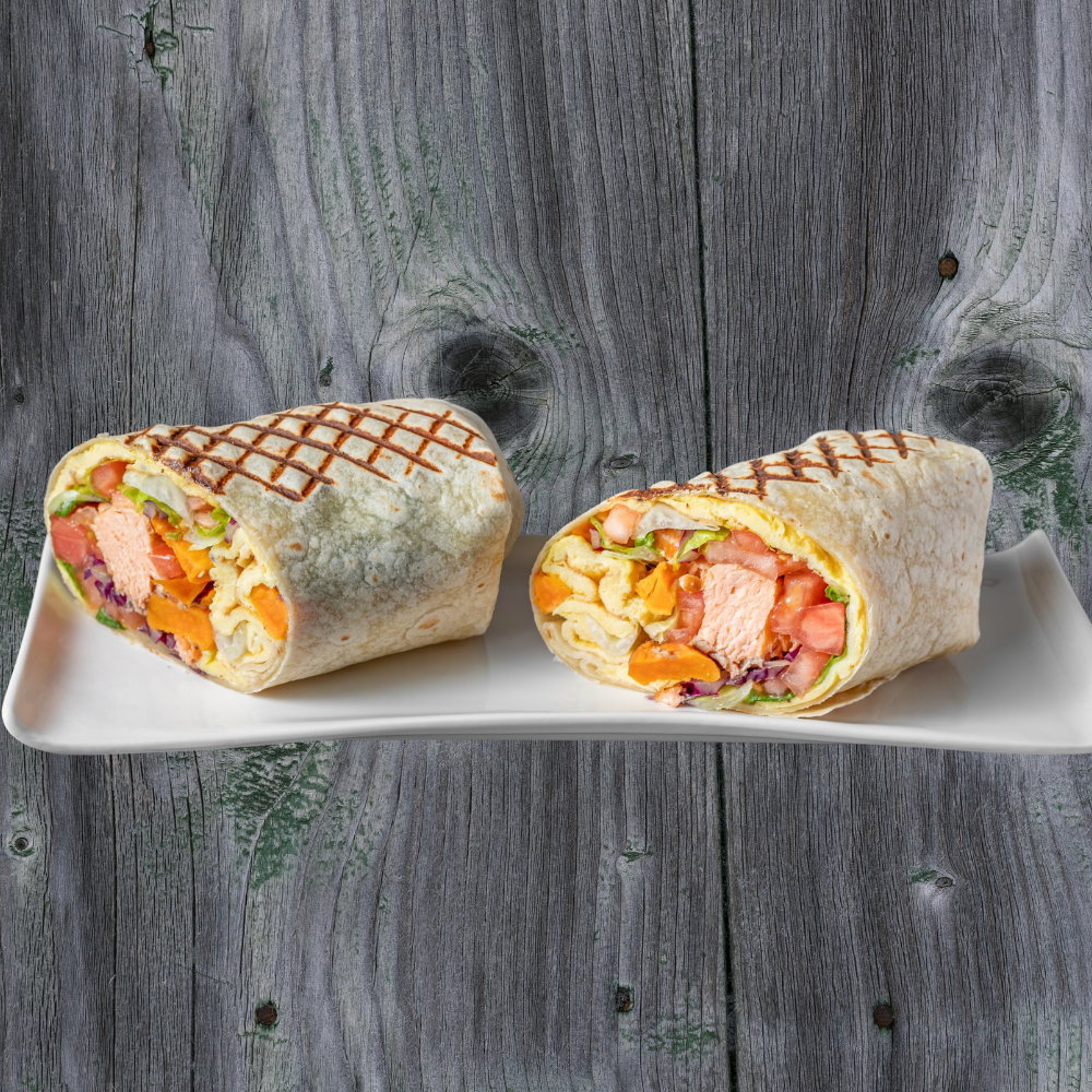 Salmon&Scramled Egg.