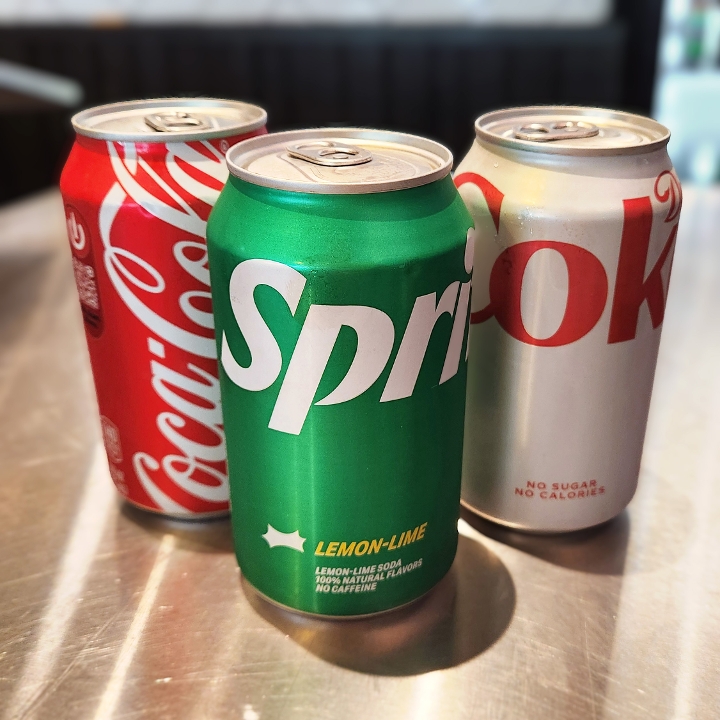 Canned Soda.