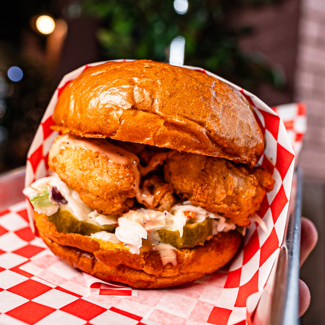 Shrimp Sandwich.