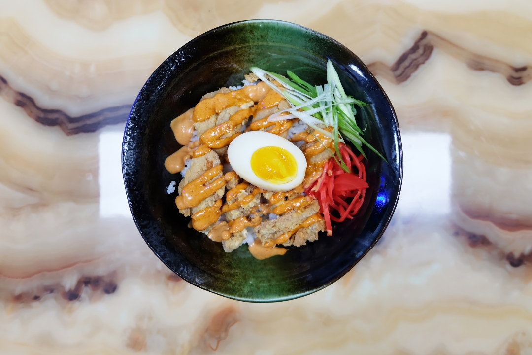 Karaage Donburi.