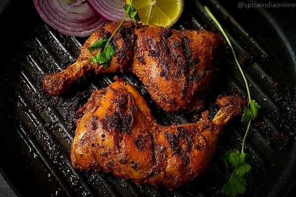 Tandoori Chicken Leg Quarters.